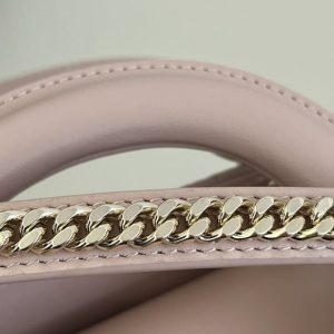 Replica Lady Dior Mini Pale Pink - premium 1:1 fake handbag model