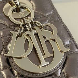 Replica Lady Dior Golden Metallic ABC - best-selling designer handbag dupe