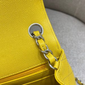 Replica CHANEL Classic Flap 17cm Bright Yellow - high-quality designer bag clone