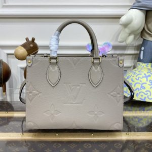 Replica LV OnTheGo PM Beige - realistic designer-inspired fake bag