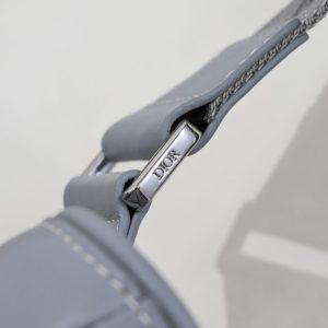 Replica Dior Saddle Bag Diamong Grey - elite superclone designer purse