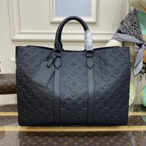 Replica Louis Vuitton Sac Plat 24H Large Black - elite superclone designer purse