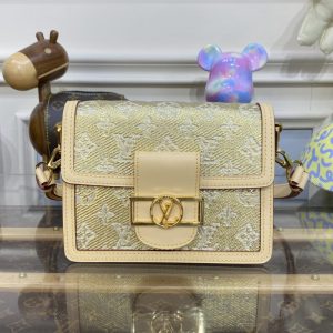 Replica Louis Vuitton Dauphine Mini Tan - premium-grade designer purse dupe