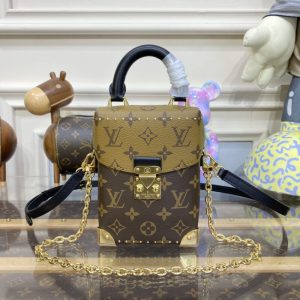 Replica Louis Vuitton Camera Box Brown - top-tier luxury replica shoulder bag