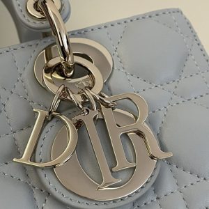 Replica Dior Lady D-Joy Bag Sky Blue - near-authentic luxury replica handbag
