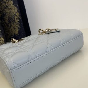Replica Dior Lady D-Joy Bag Sky Blue - high-end fake designer purse