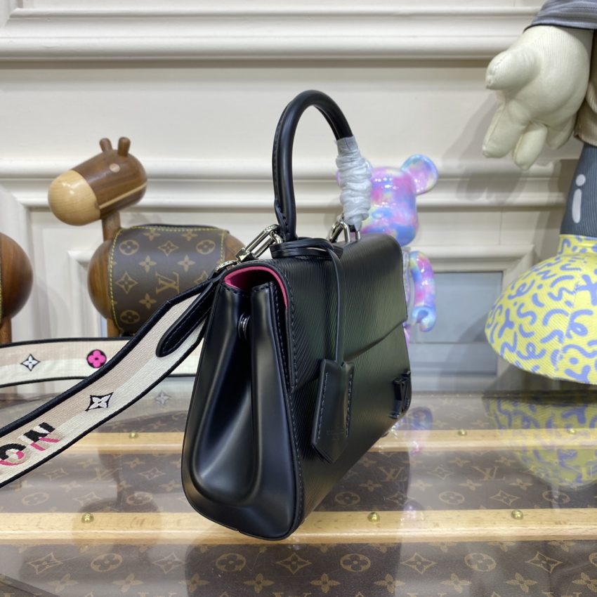 Replica Louis Vuitton Cluny Mini Black - high-end fake designer purse