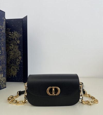 Replica Dior 30 Montaigne Avenue Black - realistic designer-inspired fake bag