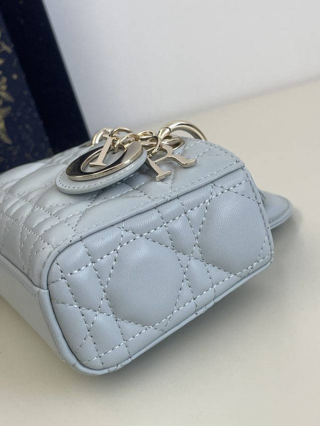 Replica Dior Lady D-Joy Mini Bag Sky Blue - realistic designer-inspired fake bag