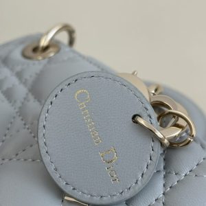 Replica Dior Lady D-Joy Mini Bag Sky Blue - ultra-realistic fake designer tote