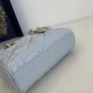 Replica Dior Lady D-Joy Mini Bag Sky Blue - authentic-look luxury purse replica