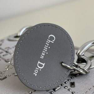 Replica Lady Dior Mini Satin Grey - best-selling designer handbag dupe