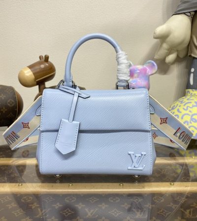 Replica Louis Vuitton Cluny Mini Sky Blue - top-tier luxury replica shoulder bag