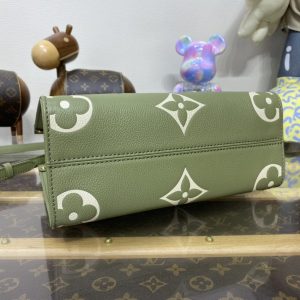 Replica LV OnTheGo PM Green - high-accuracy replica luxury purse