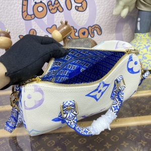 Replica Louis Vuitton Speedy Bandouliere 25 Blue - premium-grade designer purse dupe