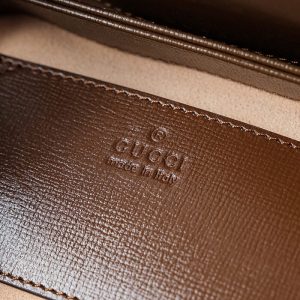 Replica Gucci Horsebit 1995 Semi-circular Canvas - high-accuracy replica luxury purse