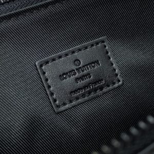 Replica Louis Vuitton Takeoff Pouch Black Grid - elite superclone designer purse