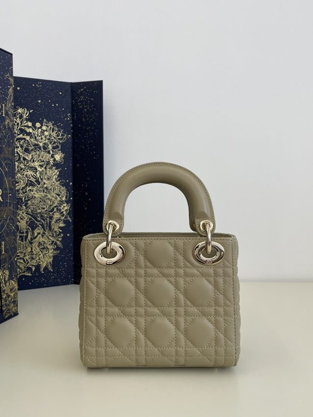 Replica Lady Dior Mini Beige - high-quality designer bag clone