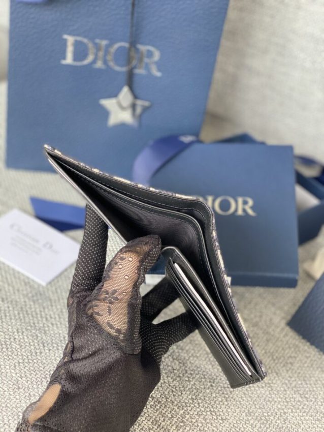 Replica Dior Jacquard Wallet - top-rated replica designer bag