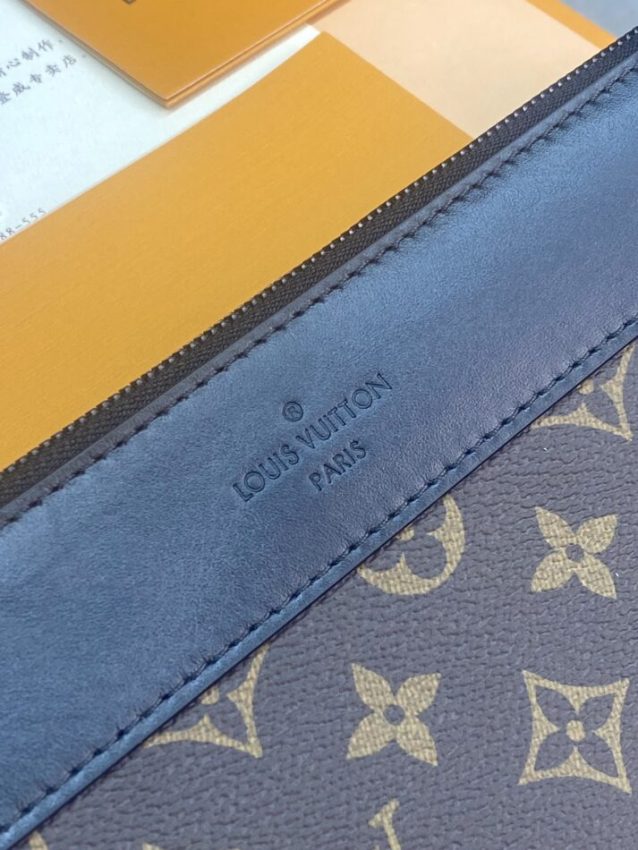 Replica Louis Vuitton Pochette Voyage Souple Brown - best-selling designer handbag dupe