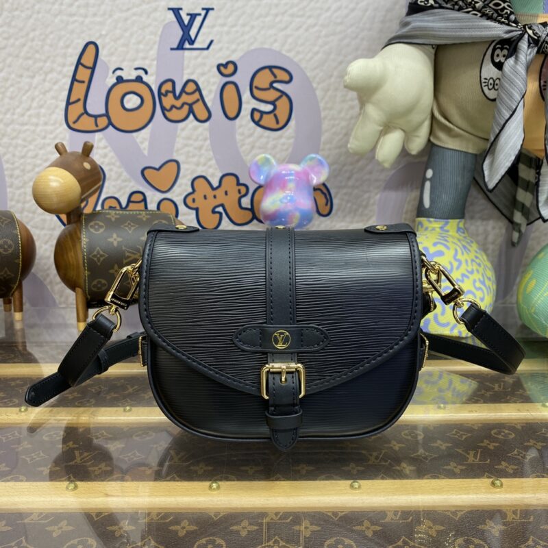 Replica Louis Vuitton Saumur Black - best-selling designer handbag dupe