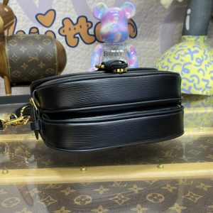Replica Louis Vuitton Saumur Black - near-authentic luxury replica handbag