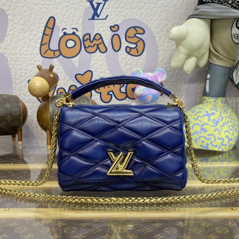Replica Louis Vuitton Go-14 Blue - best quality luxury bag dupe