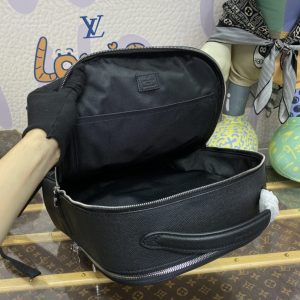 Replica Louis Vuitton Avenue Backpack Black - high-end fake designer purse