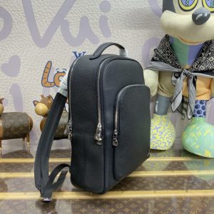 Replica Louis Vuitton Avenue Backpack Black - high-end fake designer purse