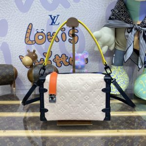 Replica Louis Vuitton Side Trunk White - realistic designer-inspired fake bag