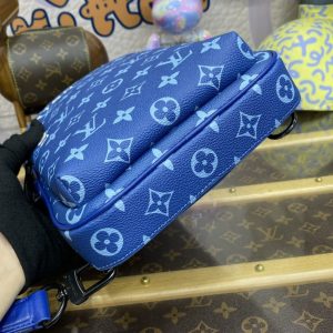 Replica Louis Vuitton Avenue Slingbag Blue - realistic designer-inspired fake bag
