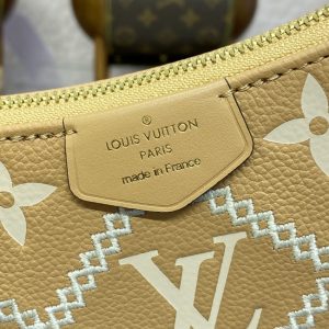 Replica Louis Vuitton Easy Pouch Apricot - near-authentic luxury replica handbag