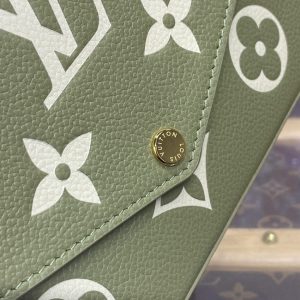 Replica Louis Vuitton Félicie Pochette Green - premium 1:1 fake handbag model