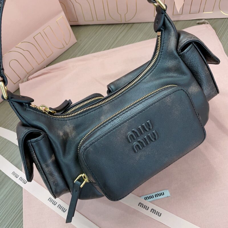 Replica Miu Miu Nappa Pocket Bag - realistic designer-inspired fake bag