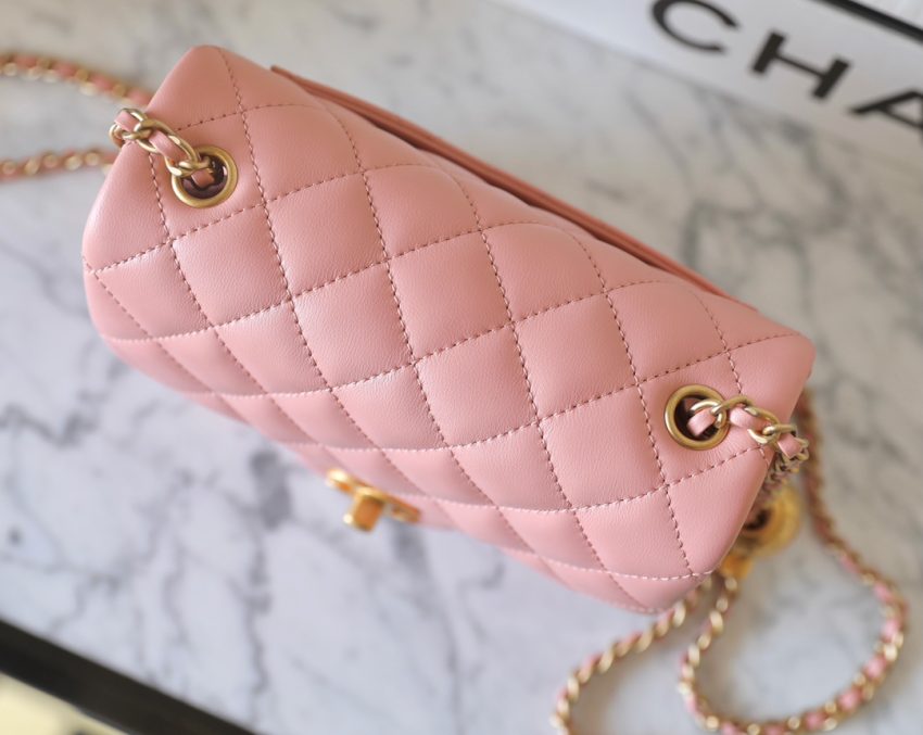 Replica CHANEL CF 17cm Golden Ball Pink - high-quality designer bag clone