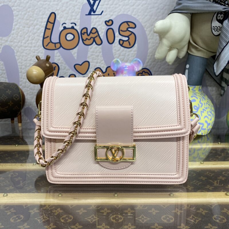 Replica Louis Vuitton Dauphine Mini Pink - best quality luxury bag dupe
