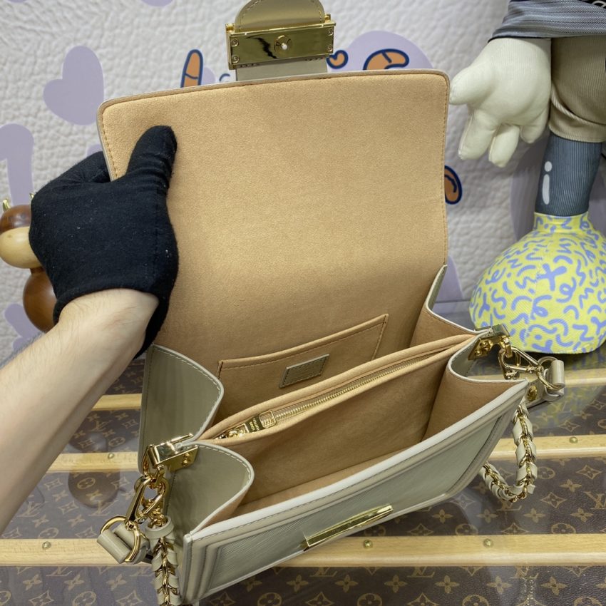 Replica Louis Vuitton Dauphine Mini Beige - best quality luxury bag dupe