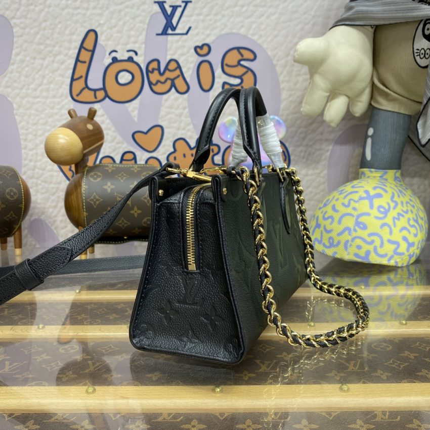 Replica LV OnTheGo East West Black - best-selling designer handbag dupe