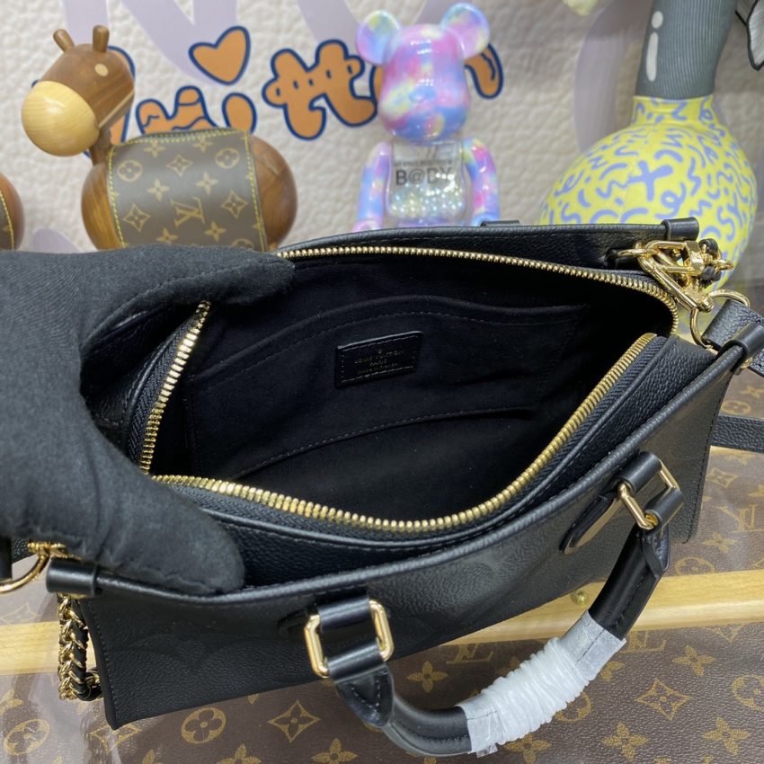 Replica LV OnTheGo East West Black - 1:1 designer replica handbag