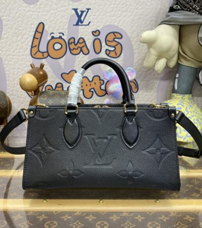 Replica LV OnTheGo East West Black - near-authentic luxury replica handbag