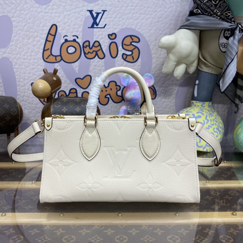 Replica LV OnTheGo East West White - best-selling designer handbag dupe