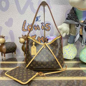 Replica Louis Vuitton Carry All Brown - premium 1:1 fake handbag model