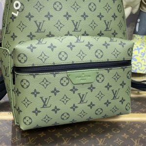 Replica Louis Vuitton Discovery Backpack Green - high-end fake designer purse