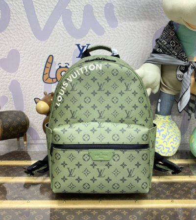 Replica Louis Vuitton Discovery Backpack Green - best quality luxury bag dupe