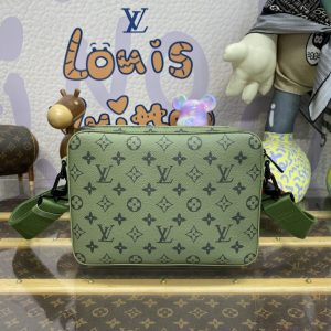 Replica Louis Vuitton Trio Messenger Green - best quality luxury bag dupe