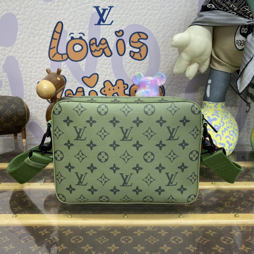 Replica Louis Vuitton Trio Messenger Green - best quality luxury bag dupe