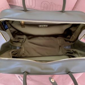 Replica Miu Miu Arcadie Small Full Grey - high-quality designer bag clone