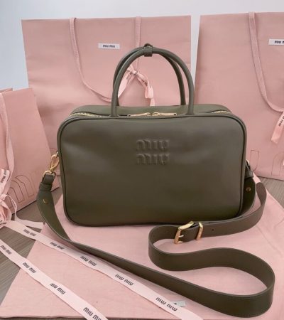 Replica Miu Miu Arcadie Grey - best-selling designer handbag dupe