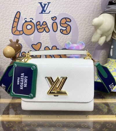 Replica Louis Vuitton Twist White Handle - high-end fake designer purse