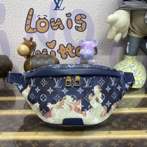 Replica Louis Vuitton Bumbag Discovery Blue Fire - top-rated replica designer bag
